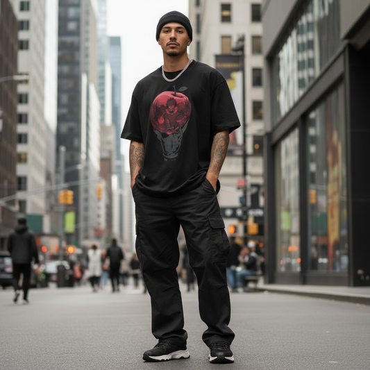 Death Note 2 VACANCY Oversized Shirt