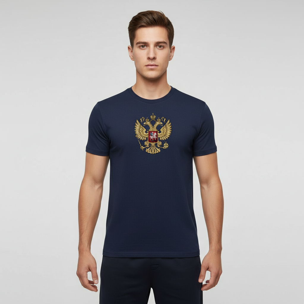 Russland Doppelkopfadler HigherBlanks Premium T-Shirt