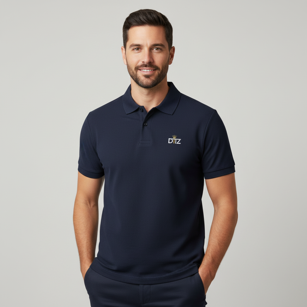 QR Code Ditz Polo Shirt