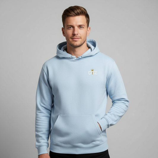 QR Code Ditz HigherBlanks Premium Hoodie