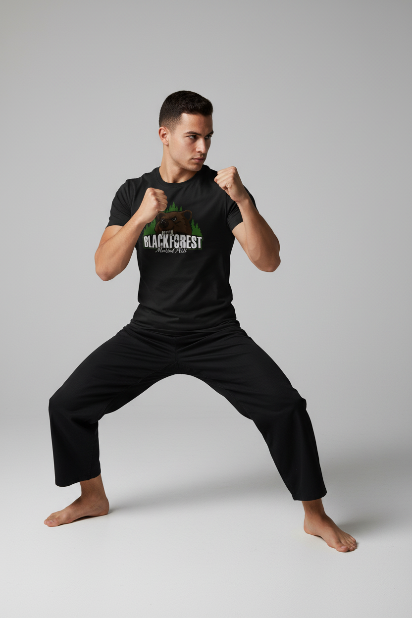 Black Forest Martial Arts Premium T-Shirt  Bär Edition