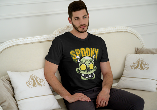 Spooky Skull Premium T-Shirt Halloween Edition